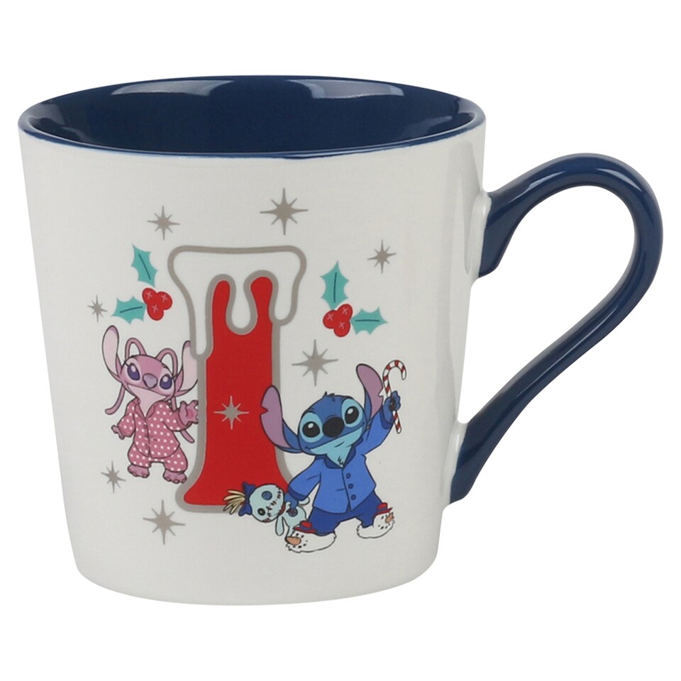 Tesco Disney Stitch Alphabet Mug I