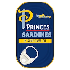 Princes Sardines In Sunflower Oil 120G
