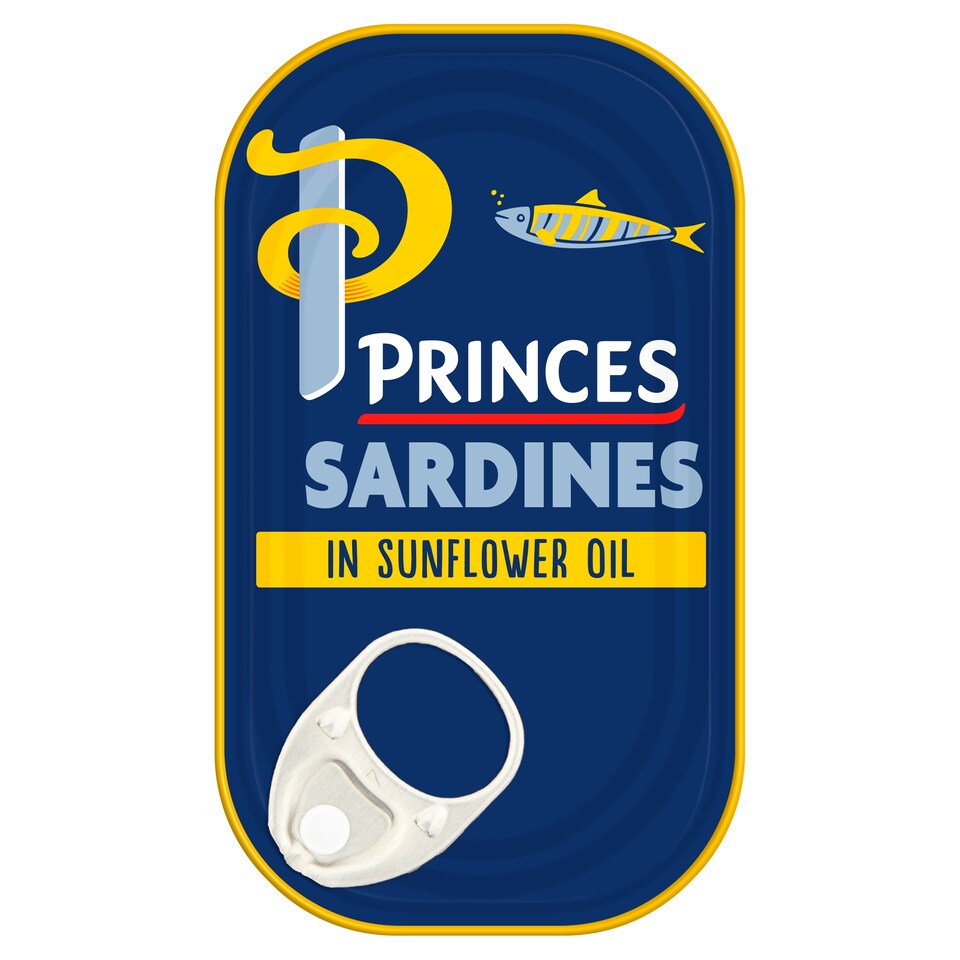 Princes Sardines In Sunflower Oil 120G