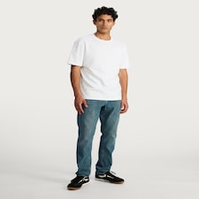 F&F Cotton Rich Slim Fit Jeans in Blue