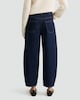 image 3 of F&F Pure Cotton Barrel Leg Jeans in Navy