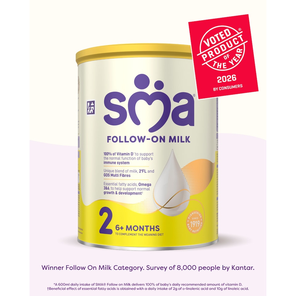 image 1 of SMA Follow-On Baby Milk Powder Formula 6-12 Months 800 G