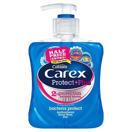 Carex Bacteria Protect Hand Wash 250ml Tesco Groceries