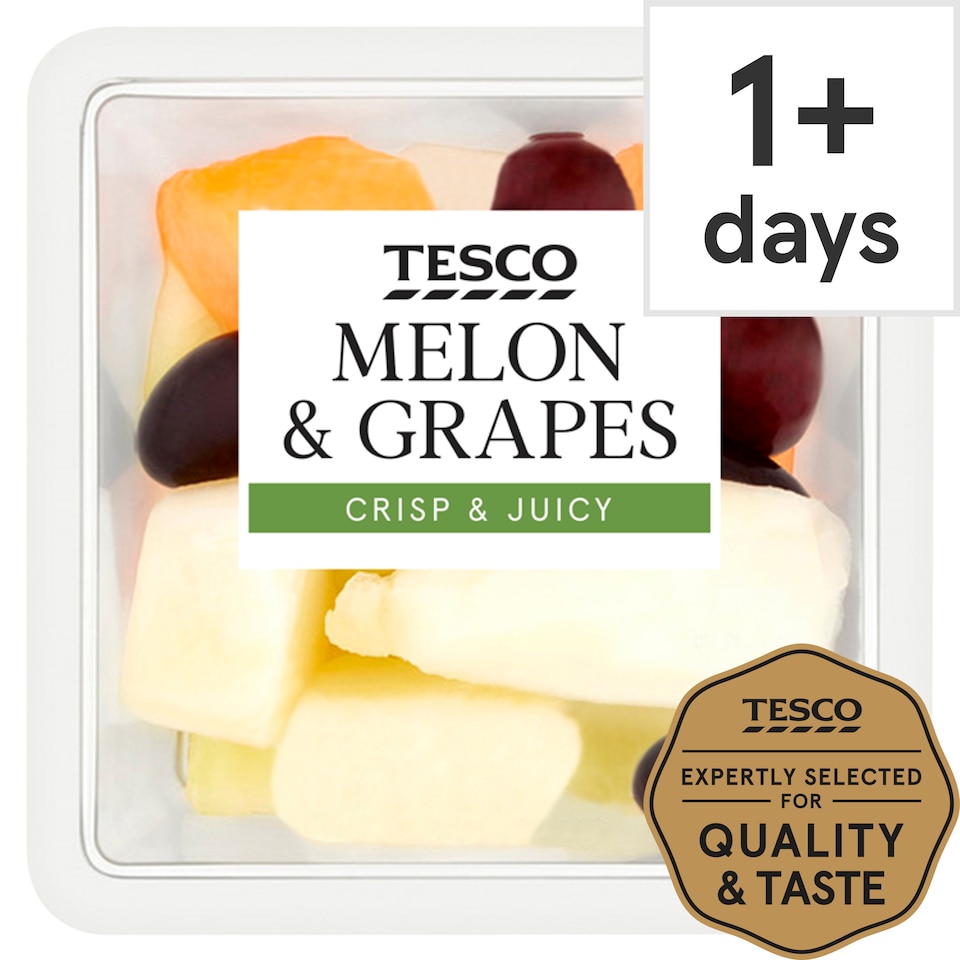 image 1 of Tesco Melon & Grapes 300G