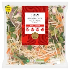 Tesco Beansprout & Vegetable Stir Fry 570g