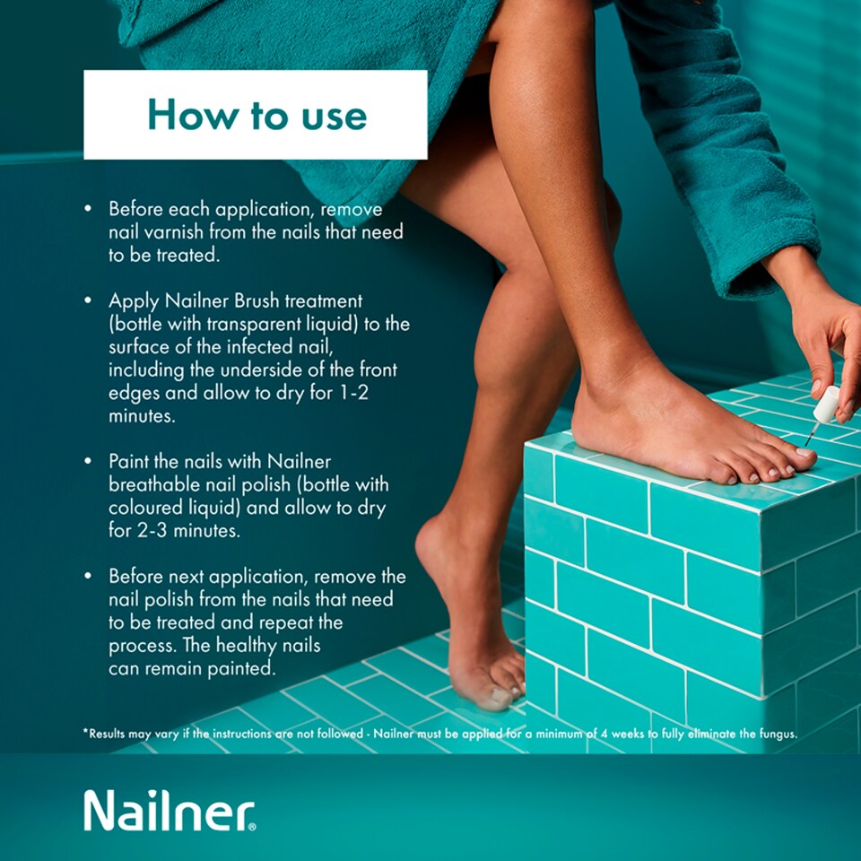 image 1 of Nailner Treat & Colour Nail Treatment for Fungal Infection 10Ml