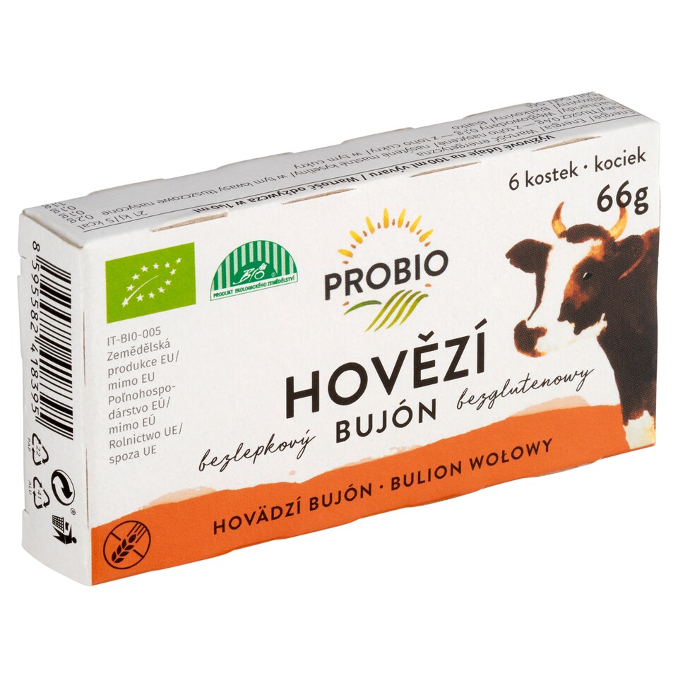 image 1 of Probio Gluten-Free Beef Broth 66g