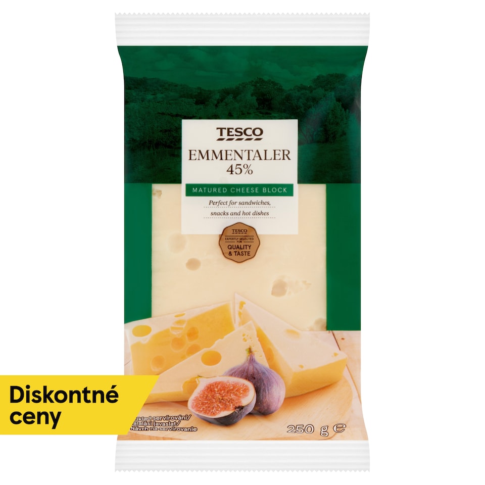 Tesco Emmentaler 45% 250 g