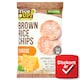 RiceUp! Eat Smart teljes kiőrlésű barna rizs chips sajtos ízesítéssel 60 g  1. kép