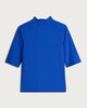 image 1 of F&F Boys Short Sleeved Rash Vest in Blue