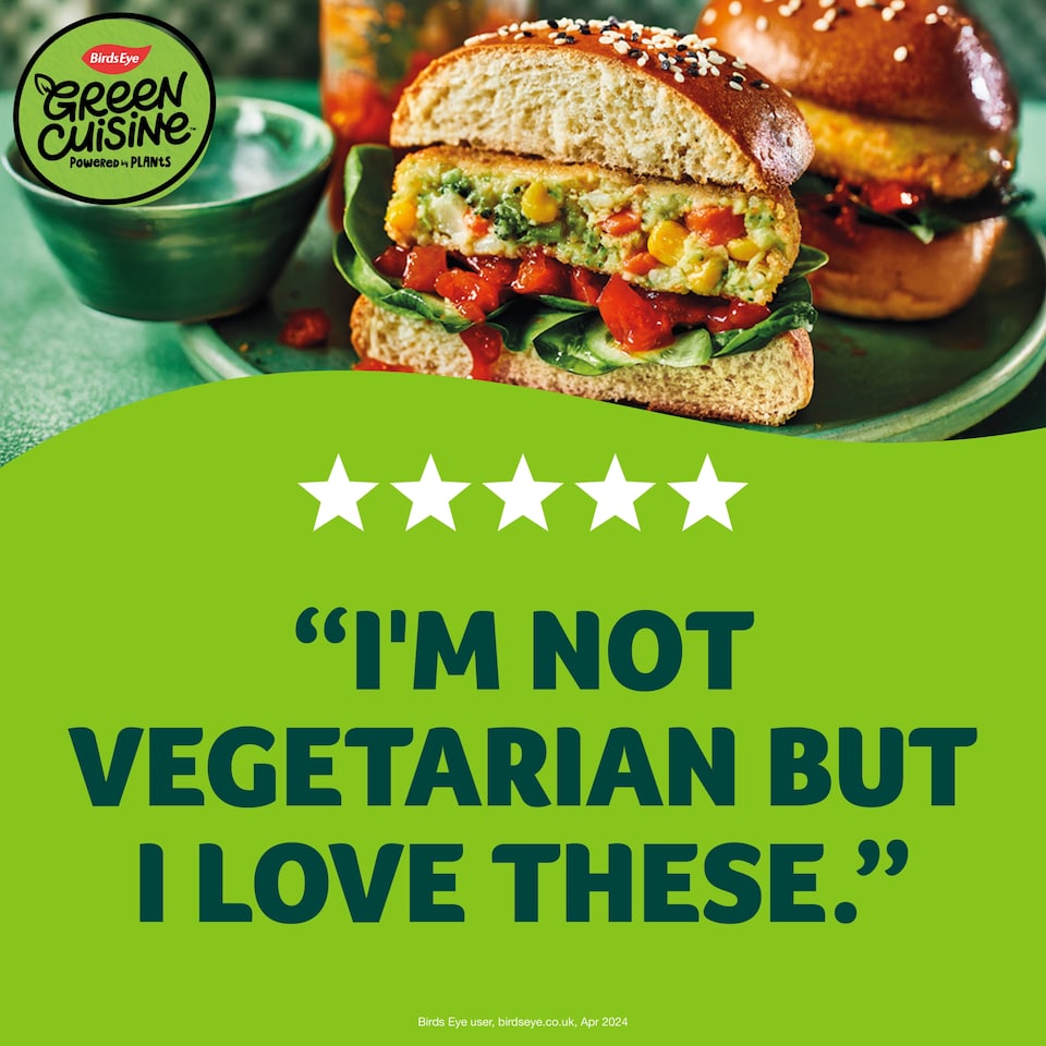 image 1 of Birds Eye Green Cuisine 4 Veggie Burgers 454g