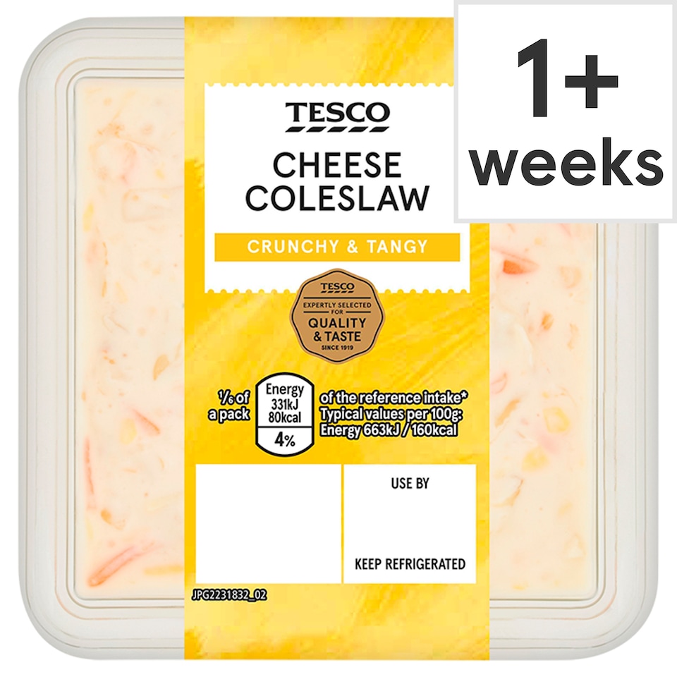 Tesco Cheese Coleslaw 300g
