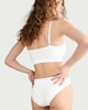 image 2 of F&F 2-Piece Pointelle Lemon Print Bra and Knickers Set in Multi