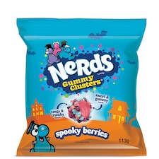 Nerds Candy Sweets Gummy Clusters Sharing Bag Berries 113g