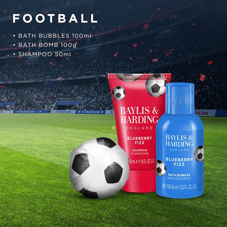 image 1 of Baylis & Harding Football Stars Wash Bag Gift Set