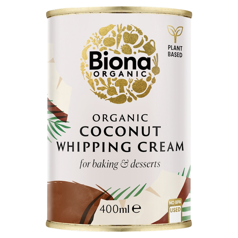 Biona Organic Coconut Whipping Cream 400ml