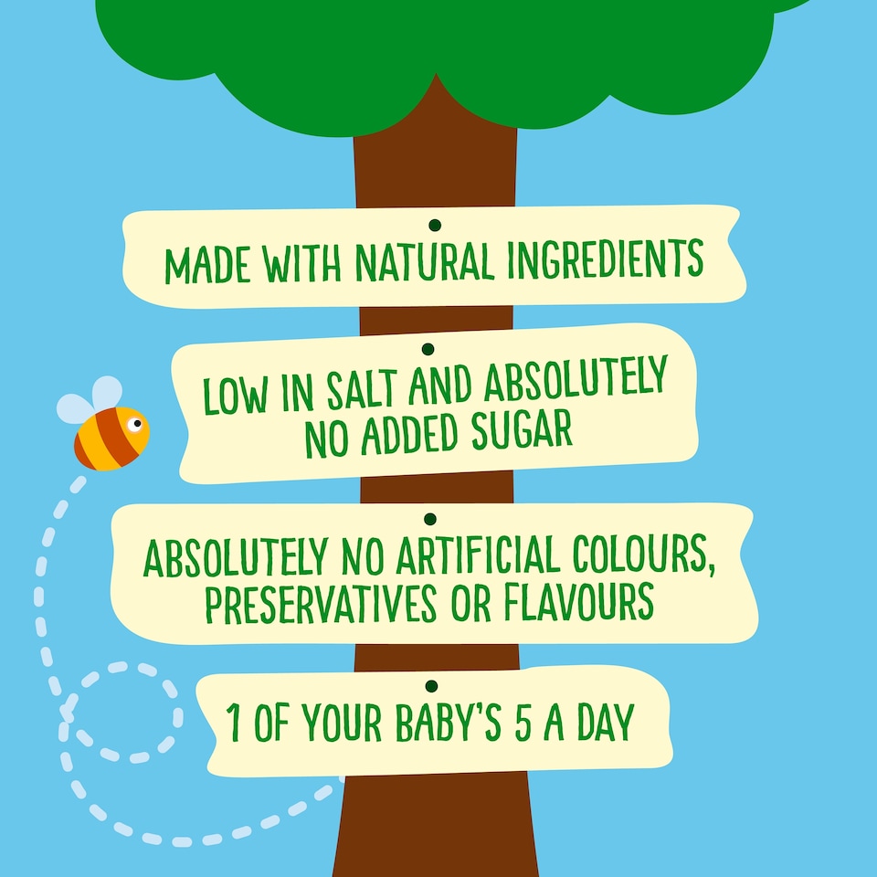 image 1 of Heinz Cheese and Tomato Pasta Stars Baby Food Jar 200g