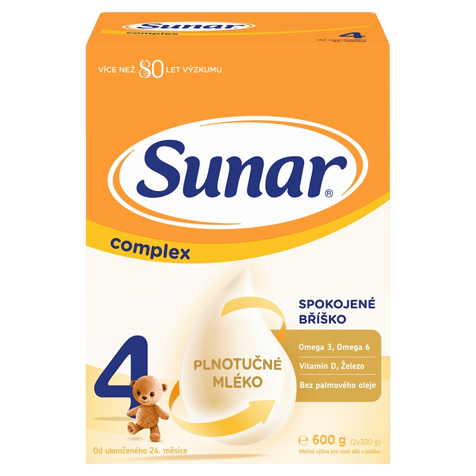 Obrázek 1 pro produkt Sunar Complex 4 batolecí mléko 600g