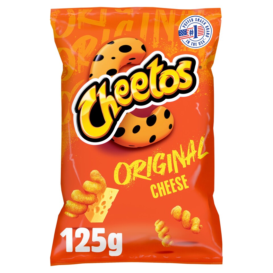 image 1 of Cheetos Twisted Original Cheese Sharing Bag Crisps 125g