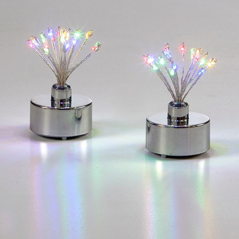 image 1 of Christmas Workshop Multicoloured Firework Tealights