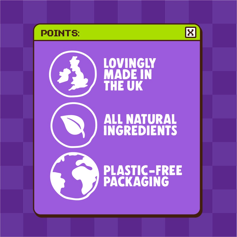 image 1 of Denzel's Space Mix - Duck & Apple Dog Treats 90g