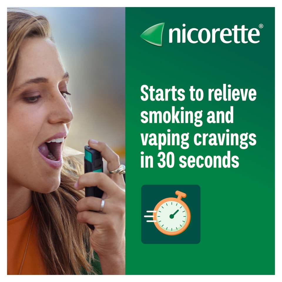 image 1 of Nicorette QuickMist Nicotine Mouthspray - Cool Berry 13.2ml