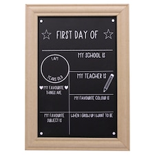 Kids Back To School Chalkboard