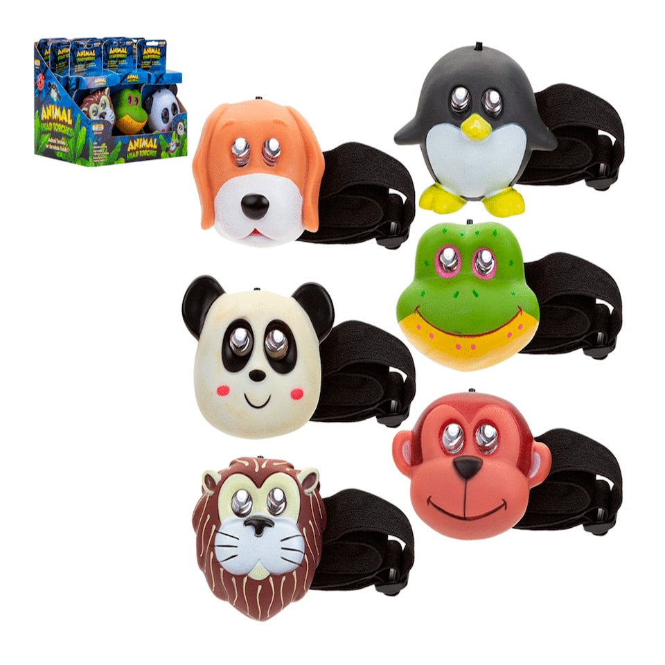 Summit Animal Head Torch Assortment