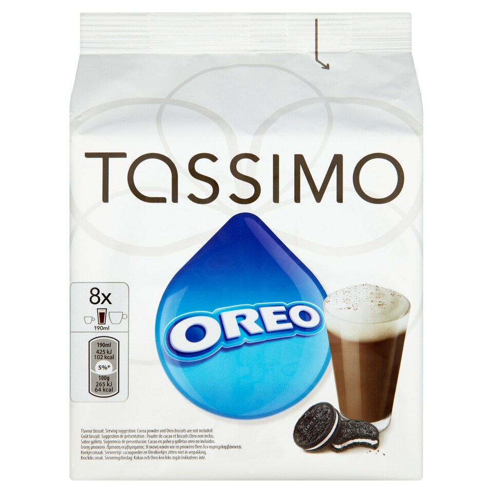 image 1 of Tassimo Oreo Pods 8 Servings 332G