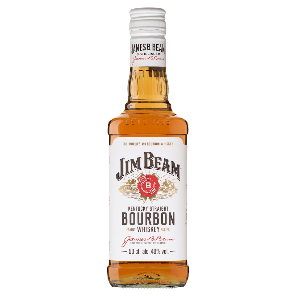 Jim Beam Bourbon Whiskey 40% 0,5 l
