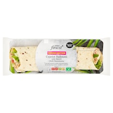 Tesco Finest Summer Edition Cypriot Halloumi Mint and Chilli Mayonnaise Wrap