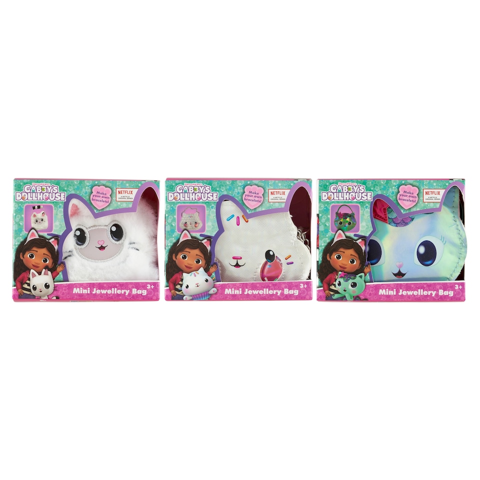 Dreamworks Gabby's Dollhouse Mini Jewellery Bag kreativní sada