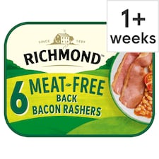 Richmond Meat-Free Back Bacon Rashers 120g