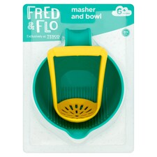 Fred And Flo Weaning Masher And Bowl