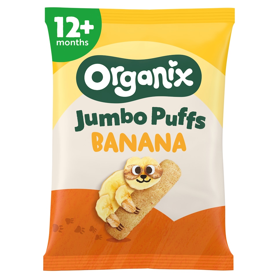 Organix Banana Weaning Wands 25G
