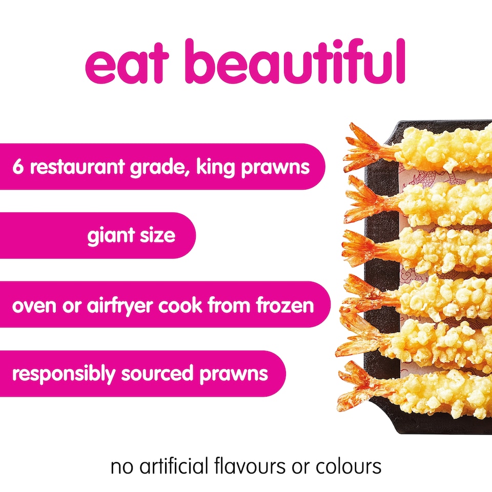 image 1 of itsu tempura prawns 150g