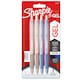 image 1 of Sharpie S Gel Pens 4 Pack White & Blue