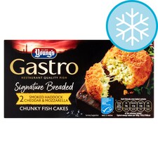 Youngs Gastro 2 Smoked Cheddar Haddock Cakes 300G