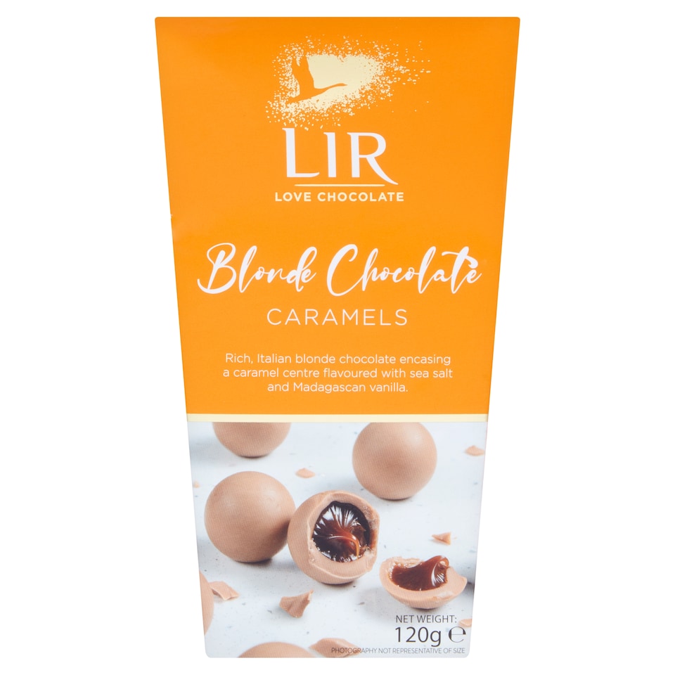 Lir Blond Chocolate Caramels 120g
