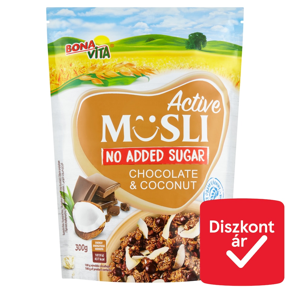 image 1 of Bonavita Active Crunchy Musli with Chocolate and Coconut 300 g
