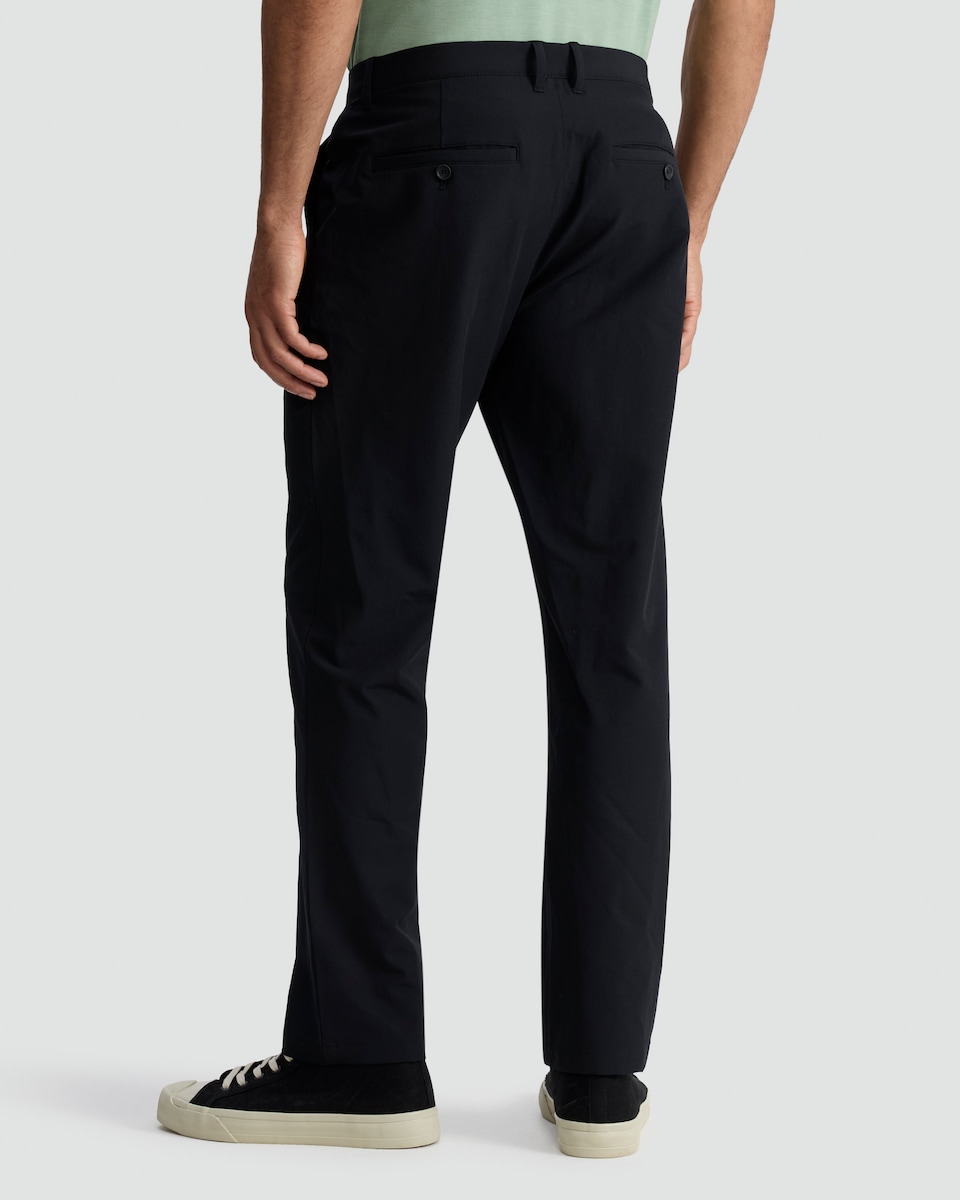image 1 of F&F Active Straight Leg Golf Trousers in Black