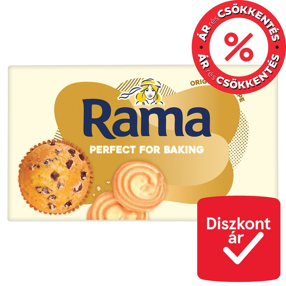 Rama 70% zsírtartalmú margarin 500 g  1. kép