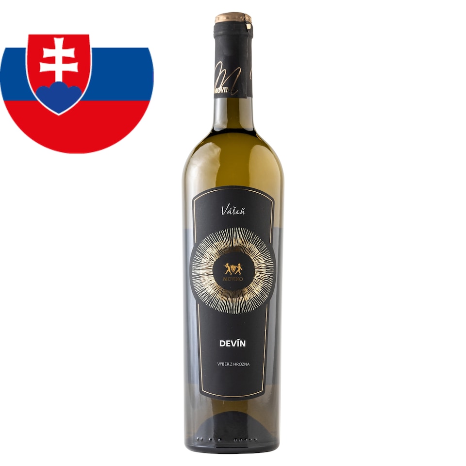Movino Vášeň Devín výber z hrozna víno biele polosuché s prívlastkom 0,75 l