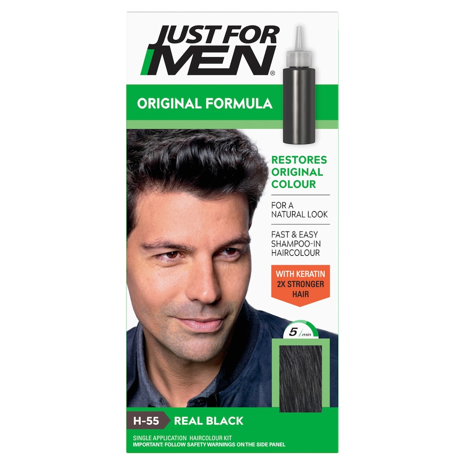 Just For Men Hair Colourant Real Black