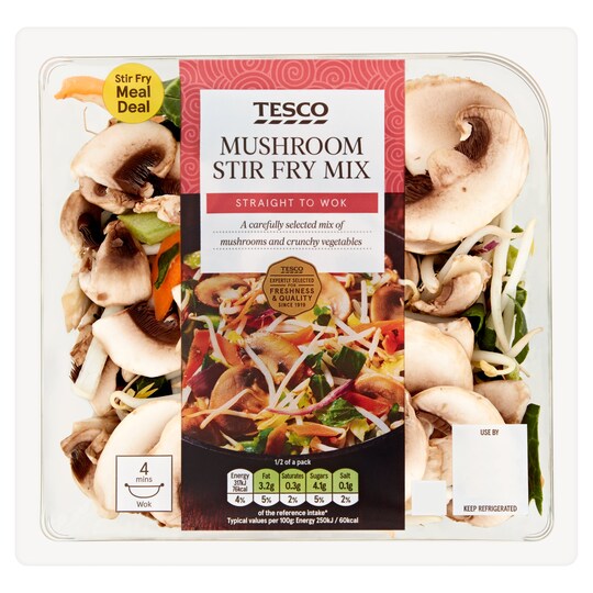 image 1 of Tesco Sliced Mushroom With Parsley 150G