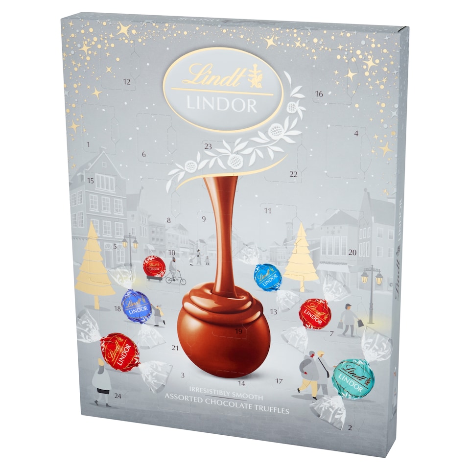 image 1 of Lindt Lindor Assorted Sliver Advent Calendar 233g