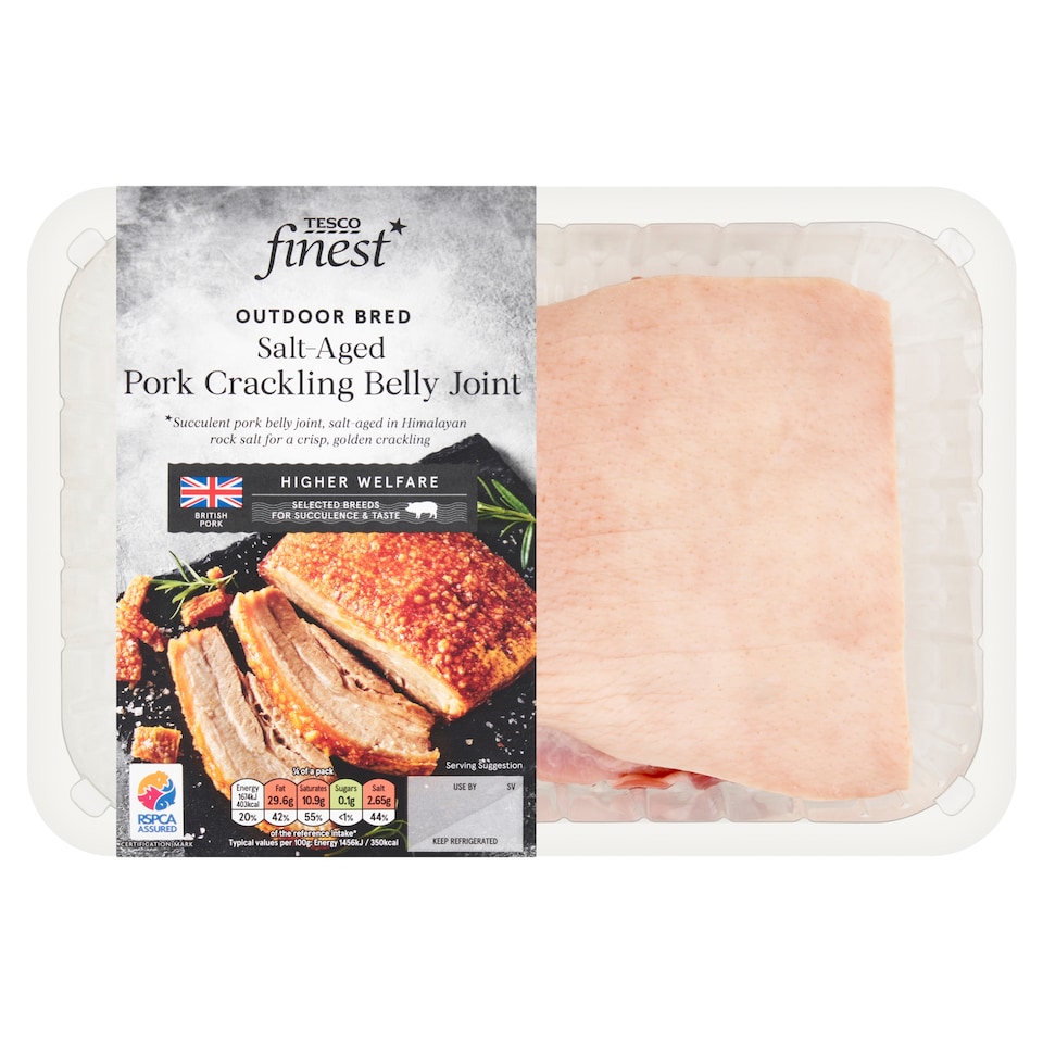 Tesco Finest Salt Aged Belly Joint 700g