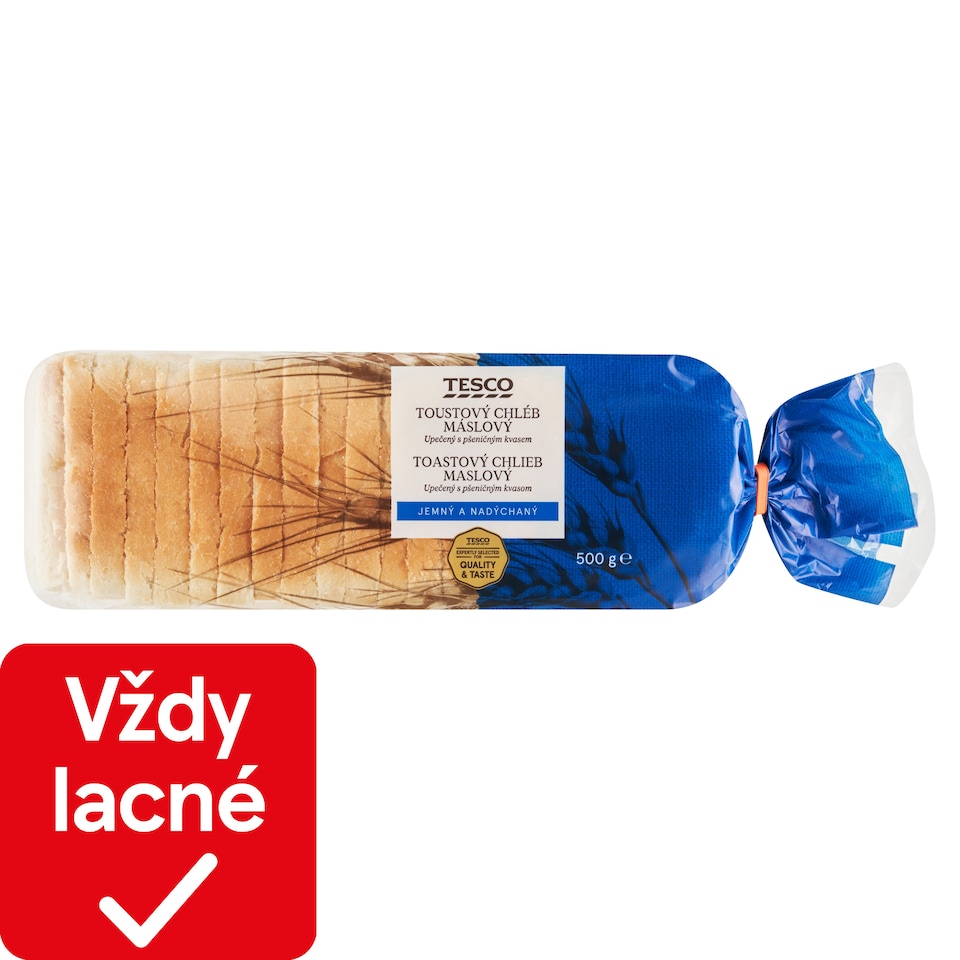 Tesco Toastový chlieb maslový 500 g