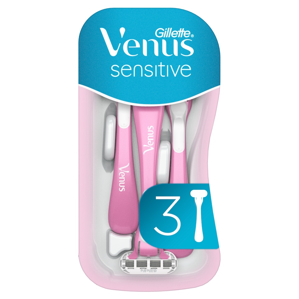 obrázok 1 z Gillette Venus Sensitive Jednorazové Holiace Strojčeky, Balenie 3