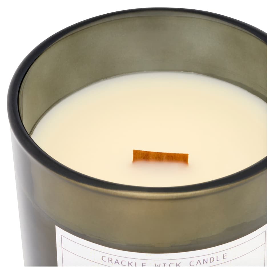image 1 of F&F Home Crackle Fig Leaf and Cardamom Candle 198g